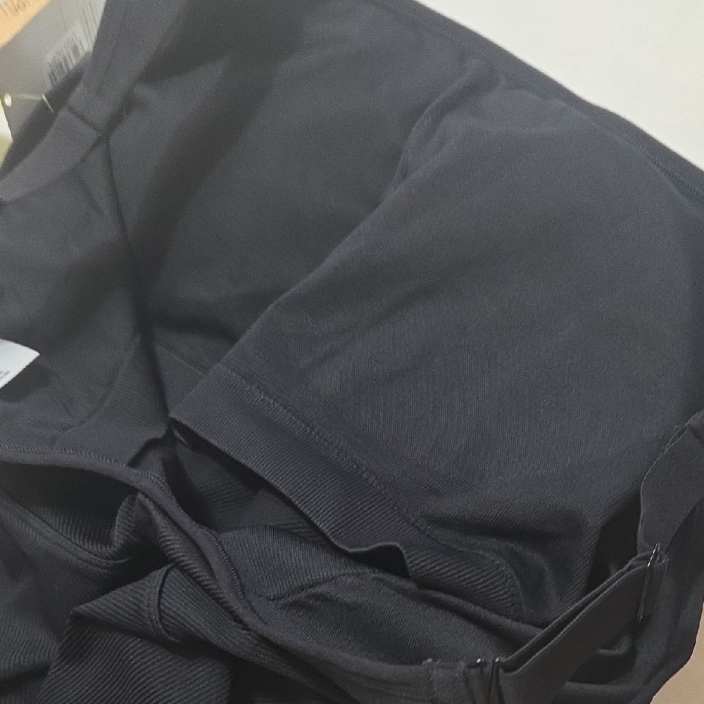 Women's Black Activewear Bodysuit Jumpsuit - Picture 7 of 11
